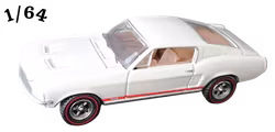 1967 Ford Mustang GT Vit Auto World