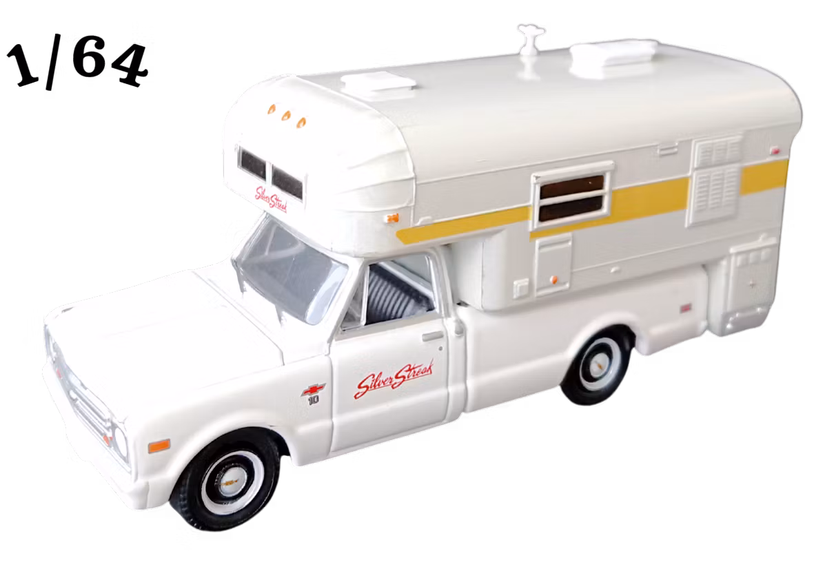 1968 Chevrolet C-10 Husbil Vit Greenlight