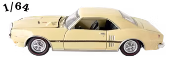 1968 Pontiac Firebird 400 Pastellgul Racing Champions