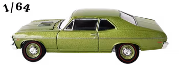 1968 Chevrolet Nova SS 350 Limegrön Greenlight