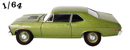 1968 Chevrolet Nova SS 350 Limegrön Greenlight