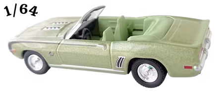 1969 Chevrolet Camaro SS 396 Convertible Pistagegrön Greenlight