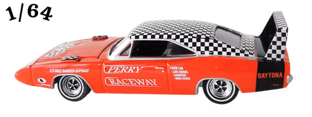 1969 Dodge Charger Daytona Röd Greenlight