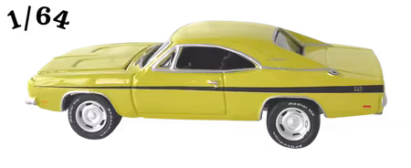 1969 Dodge Charger RT 440 Limegul Johnny Lightning