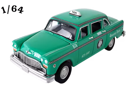 1969 Checker Marathon A11 Taxi Jadegrön Greenlight