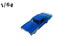 1969 Dodge Coronet Super Bee blå Hot Wheels
