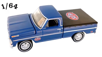 1969 Ford F-100 STP Mörkblå Greenlight