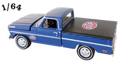 1969 Ford F-100 STP Mörkblå Greenlight