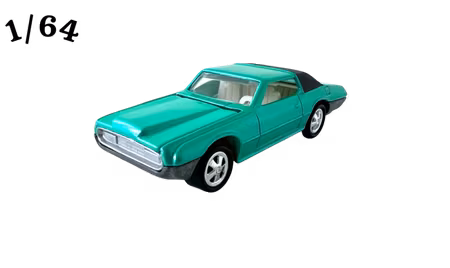 1969 Ford Thunderbird Custom Ljusgrön Johnny Lightning