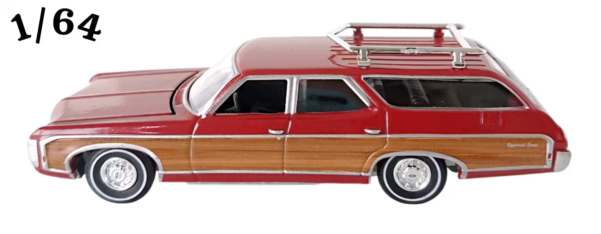 1969 Chevrolet Kingswood Estate Vinröd Auto World