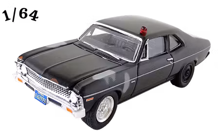 1969 Chevrolet Nova Hunter Mattsvart Greenlight