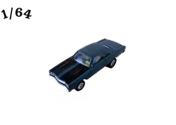 1969 Plymouth Road Runner Blå Johnny Lightning