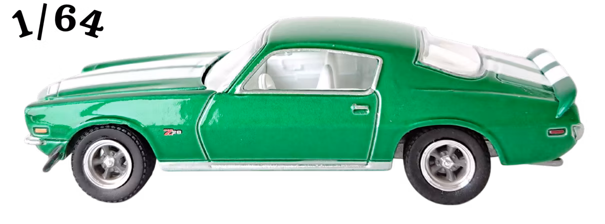 1970 Chevrolet Camaro Z28 Grön Greenlight