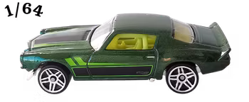 1970 Chevrolet Camaro Z28 Metflake Mörkgrön Hot Wheels