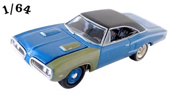 1970 Dodge Coronet Super Bee 383 Jetset Blue Johnny Lightning