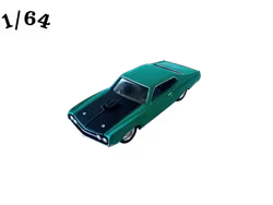 1970 Ford Torino Grön C2 Johnny Lightning