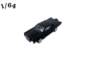 1970 Lincoln Continental Mark 3 Custom Svart Johnny Lightning