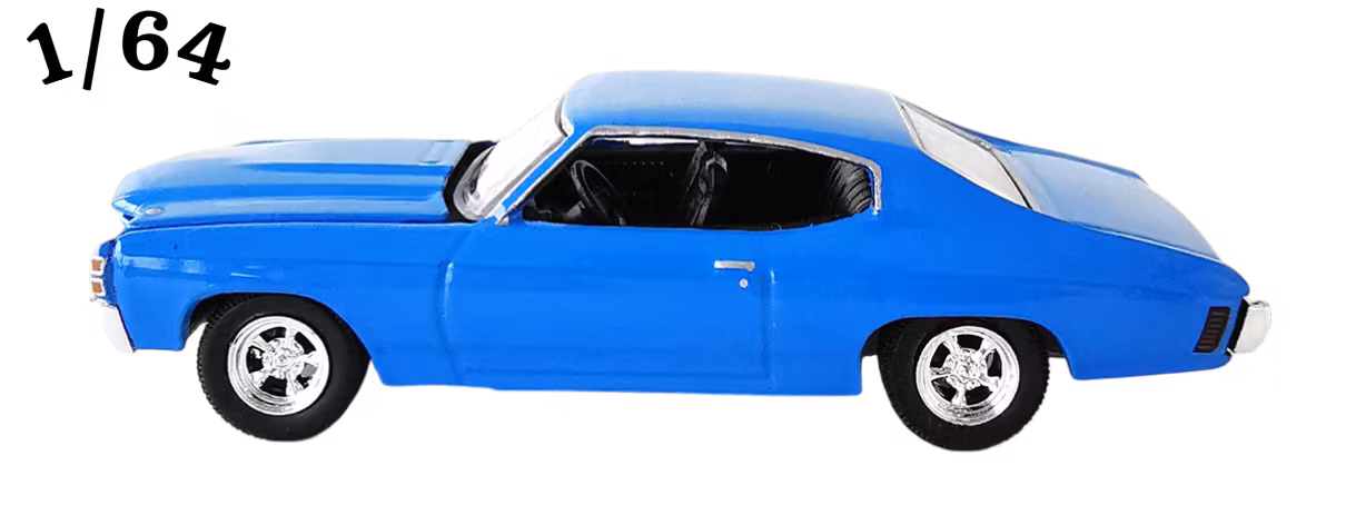 1971 Chevrolet Chevelle SS Blå The Rookie Greenlight