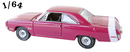 1971 Dodge Dart Swinger Mörk Cerise Auto World