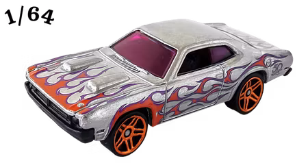 1971 Dodge Demon Zamac Hot Wheels