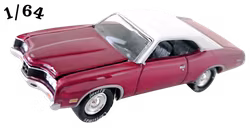 1971 Chevrolet Montego Candy Cerise Johnny Lightning