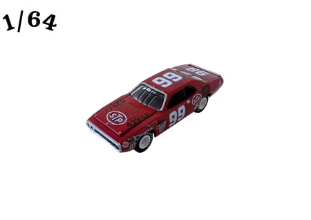 1971 Plymouth Satellite 429 Mörkröd Johnny Lightning