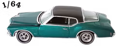 1971 Buick Riviera Aquagrön Johnny Lightning