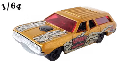 1971 Plymouth Satellite Wagon Guld Hot Wheels