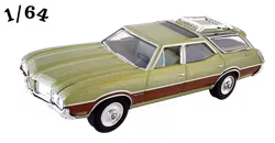 1971 Oldsmobile Vista Cruiser Pistagegrön Greenlight
