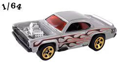 1972 Plymouth Duster Thruster Zamac Hot Wheels