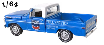 1972 Ford F-100 Blå Chevron Greenlight