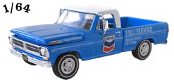 1972 Ford F-100 Blå Chevron Greenlight
