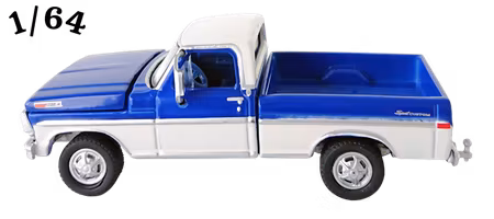 1972 Ford F-100 Mörkblå Vit Charlies Angels Greenlight