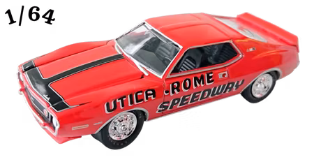 1972 AMC Javelin Amx Pace Car Cinnoberröd Greenlight