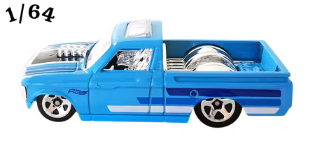 1972 Chevrolet Luv Custom Ljusblå Hot Wheels