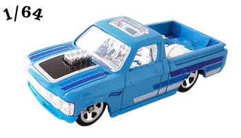 1972 Chevrolet Luv Custom Ljusblå Hot Wheels