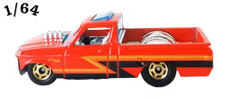 1972 Chevrolet Luv Custom Röd Hot Wheels