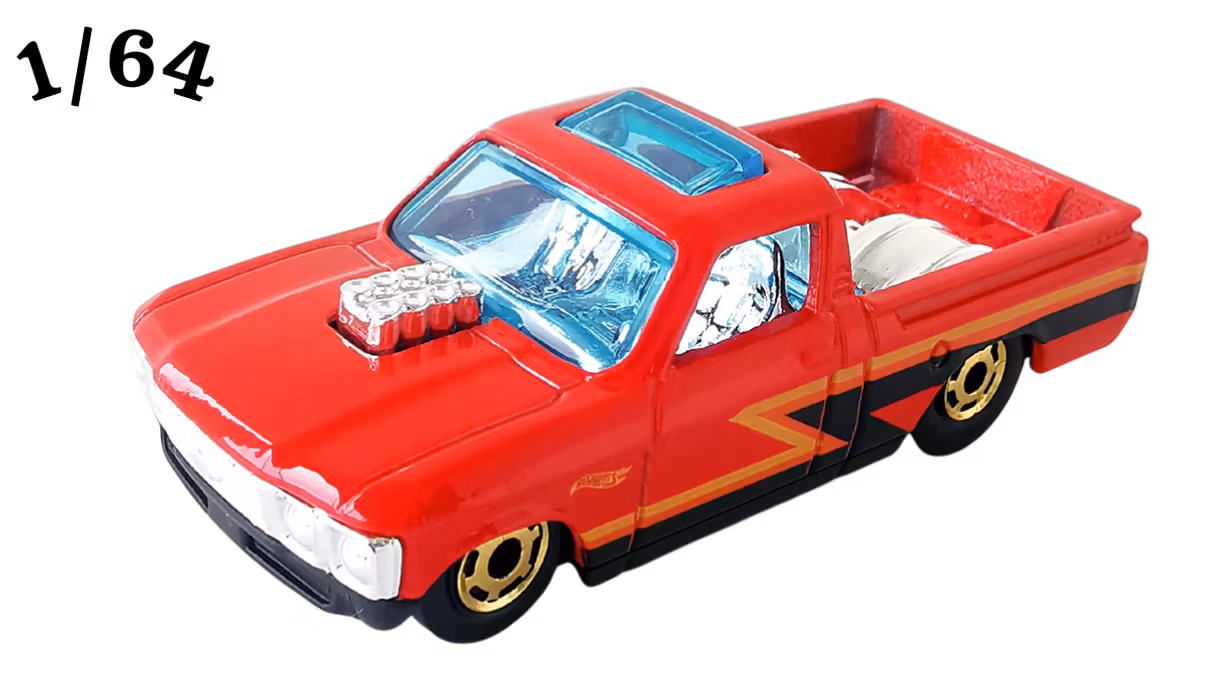 1972 Chevrolet Luv Custom Röd Hot Wheels