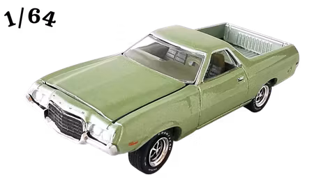 1972 Ford Ranchero Ljusgrön Poly Greenlight