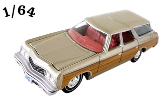 1973 Chevrolet Caprice Estate Champagne Poly Johnny Lightning