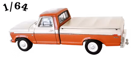 1973 Ford F-100 Beige Orange Poly Greenlight