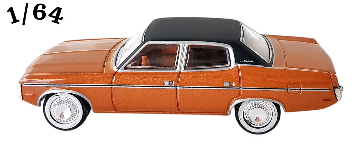 1973 AMC Matador Mojave Gold Poly Greenlight