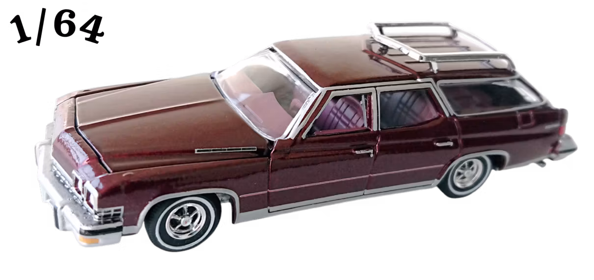 1974 Buick Estate Wagon Metflake Vinröd Auto World