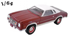 1974 Chevrolet Chevelle Laguna S3 Vinröd Greenlight