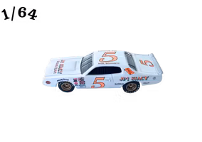 1974 Dodge Charger Neil Bonnett Vit Johnny Lightning