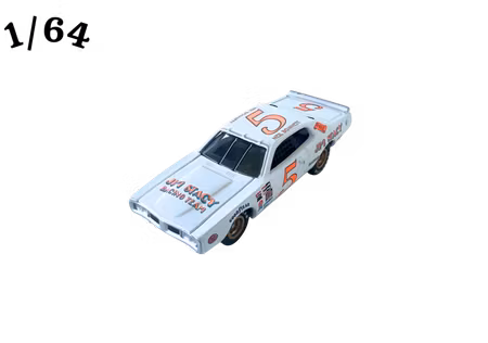 1974 Dodge Charger Neil Bonnett Vit Johnny Lightning