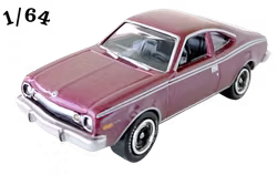 1974 AMC Hornet Plum Poly Johnny Lightning