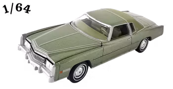 1975 Cadillac Eldorado Grön Auto World