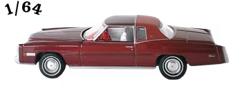 1975 Cadillac Eldorado Sangria Röd Auto World