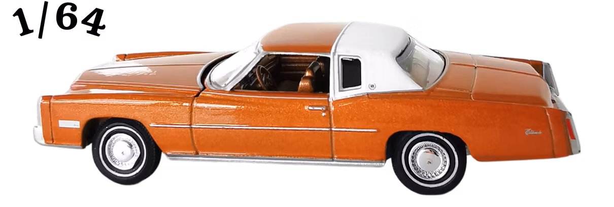 1975 Cadillac Eldorado Sunburst Orange Auto World